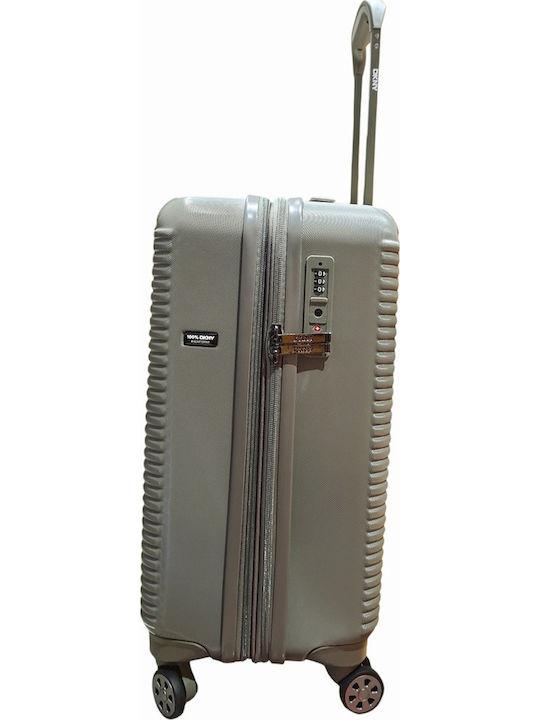 Medium Travel Suitcase Trolley Four Wheels Upright 24" Dkny Dh418mt4 Metro Olive