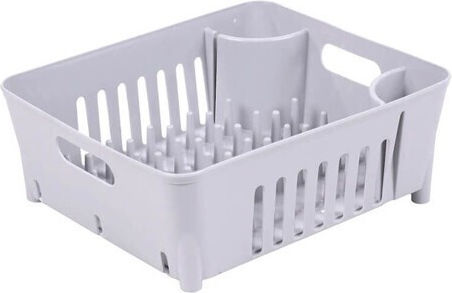 Homeplast Στραγγιστήρι Νεροχύτη Πλαστικό Γκρι 37x32x15cm Homeplast Στραγγιστήρι Νεροχύτη Πλαστικό Γκρι 37x32x15cm