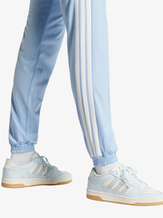 3-stripes Sweatpants Set Light Blue