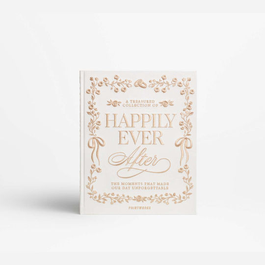 Printworks Album de nuntă Happily Ever After pentru 60 Albume foto Bej 10x15buc