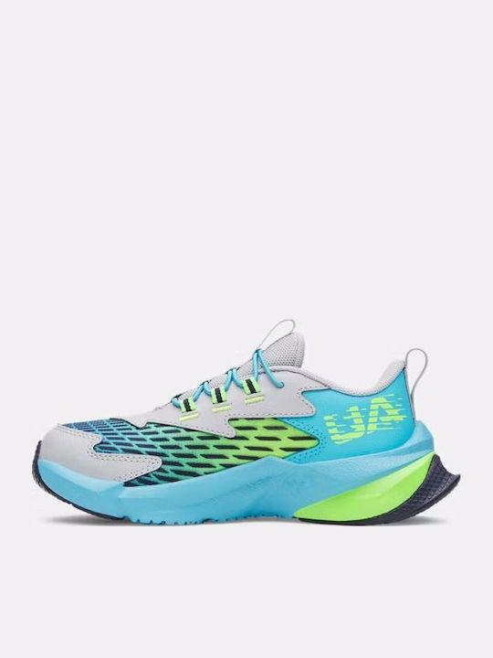 Scramjet 7 Kids Sports Shoes Running with Laces Blue