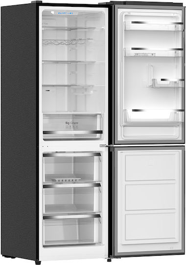 Morris Fridge-Freezer 320lt Total NoFrost H185xW60xD65.8cm Black G73320EBB