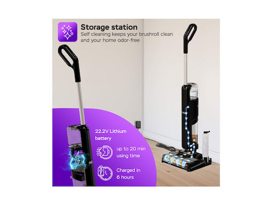 Turbotronic Rechargeable Stick Vacuum 22.2V TT-AIV8