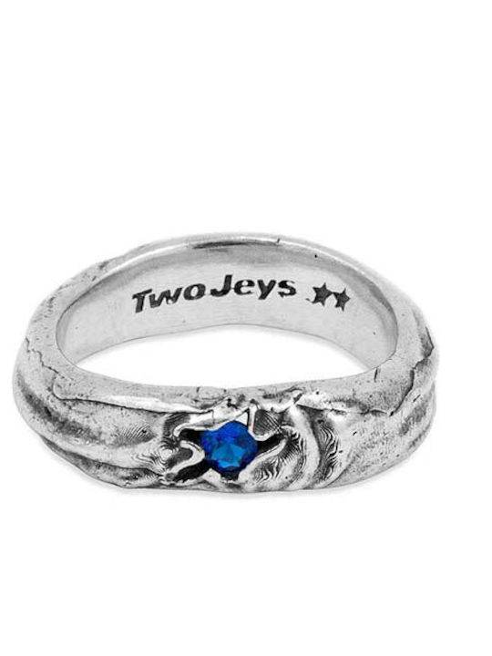 Twojeys Damen Ring mit Zirkonia aus Silber