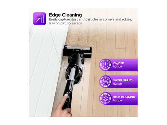 Turbotronic Rechargeable Stick Vacuum 22.2V TT-AIV8