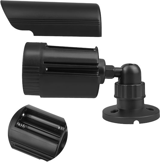 Imitation Tubular Camera Led Ir Black Power Supply 2xaa Not Included in Delivery Abs Ir1800 B