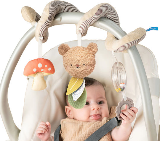 Taf Toys Spirale Spielzeug Für Wiege und Kinderwagen mit Beißring für 0++ Monate