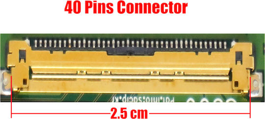 Екран Laptop Screen Monitor Asus Zenbook UX3405 UX3405M UX3405MA UX3405MA-PH77 UX3405MA-OLEDU7B ATNA40CU06 Touch Digitizer 14.0'' 2880x1800 2.8K IPS eDP 40 пина 120Hz Гланциран Код 1-scr0702