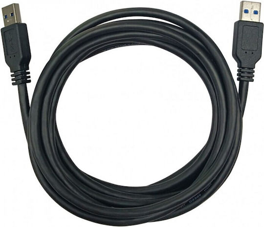 Techly USB 2.0 Cable USB-A male - USB-A male 3m