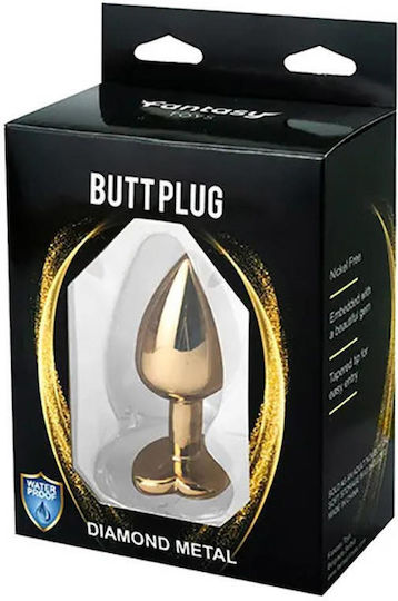 Fantasy Lingerie Anal Plug Mittel Gold