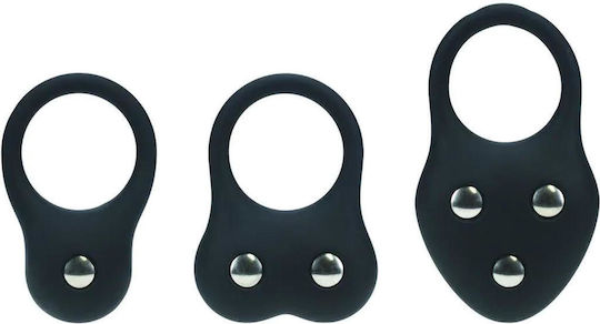Shots Anal Plugs Set Small Black