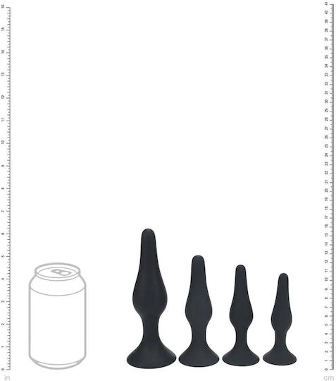 Shots Slim Dopuri Anale Module Mici Negre