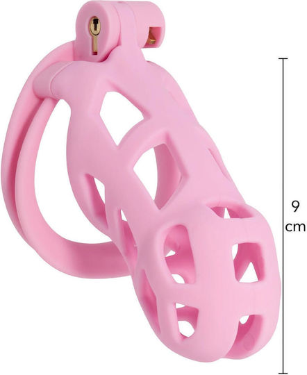 Hidden Desire Penis Cage in Pink Color