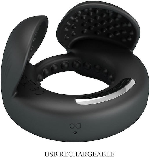 Pretty Love Quentin Vibrating Silicone Cock Ring