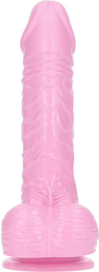 Реалистично Dildo Toyz4lovers Delicious Dan Аромат на Дъвка 18см Розово