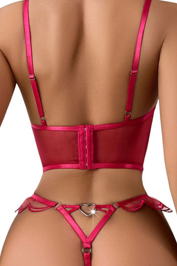 Sexy Μπούστο Κορσές String