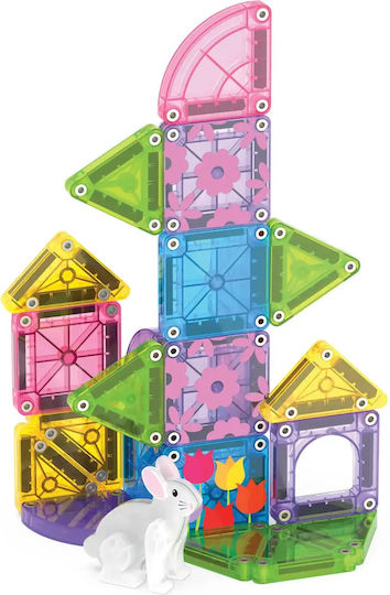 Magna-Tiles Μαγνητικό Παιχνίδι Κατασκευών Spring Garden