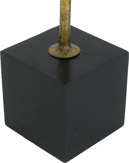 Artekko Decorative Space made of Metallic 7x7x28.5cm 1pcs
