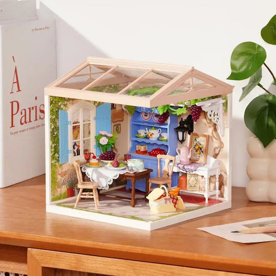 Robotime Holz-Bauspielzeug Flower Shop