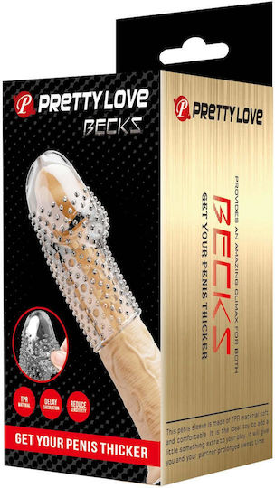 Pretty Love Удължител За Пенис Becks Прозрачен