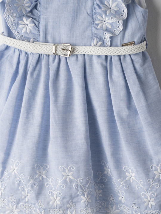 Kinderkleid Ärmellos Blue
