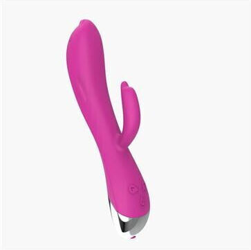 Sweetvibes A-Gusto Dolphin Vibrator Rabbit 19cm Fuchsia