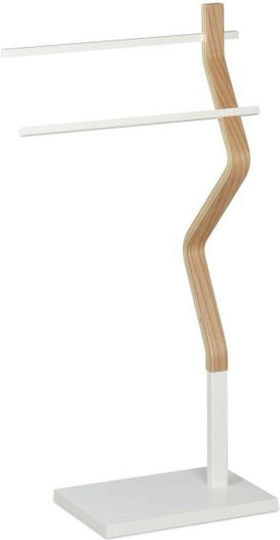 Relaxdays Wall-Mounted Bathroom Rail ​85x43.5cm Multicolour