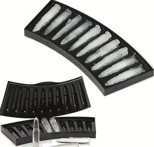 Round Plastic Ice Cube Tray Brown HD14978