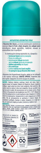 Noxzema Classic Αποσμητικό σε Spray 150ml