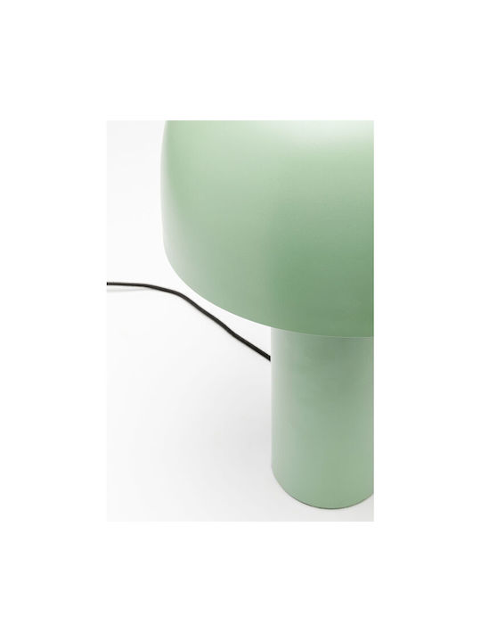 Kare Design Metal Table Lamp with Green Shade and Base