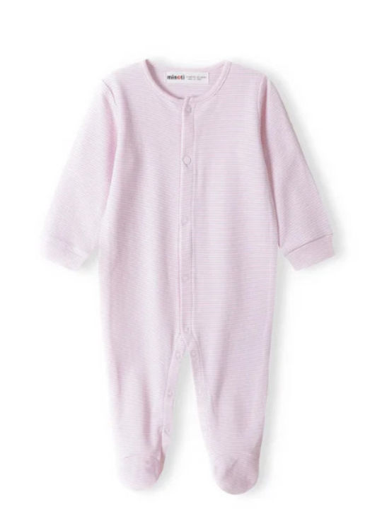 Minoti Baby-Strampler Rosa/Blau Minoti Baby-Strampler Rosa/Blau