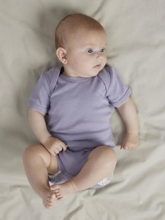 Name It Комплект Бебешко Боди Lilac Marble, Jet Stream 3бр