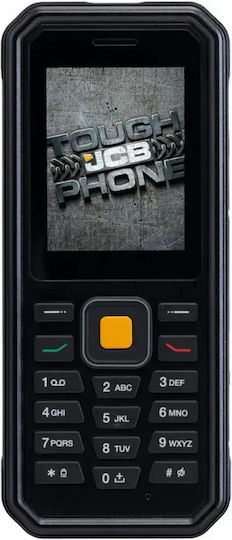 JCB Tradesman 4 Dual-SIM Widerstandsfähig Handy mit Tasten Schwarz
