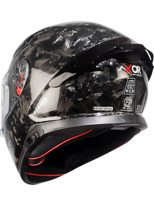 Axor Apex + Geschenk Bluetooth Motorradhelm Volles Gesicht ECE 22.06 1500gr mit Pinlock und Sunvisor