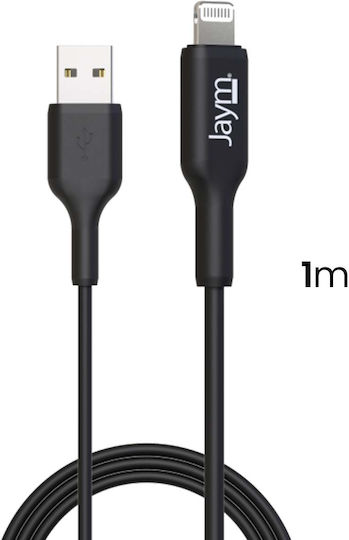 Jaym Pack Cigaret Lighter Charger 2 Usb-a 12w Usb-a To Lightning Mfi Cable 1m Black