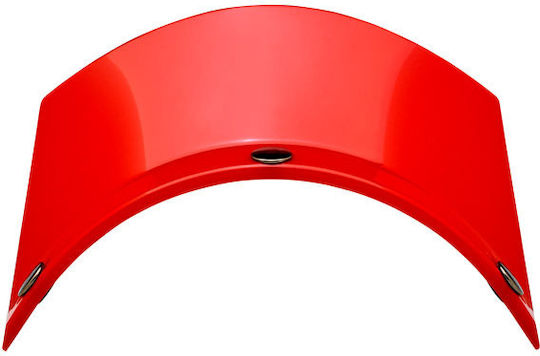Biltwell Moto Visor Red