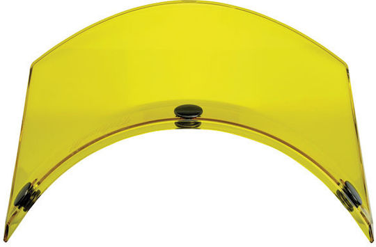 Biltwell Moto Visor Yellow Translucent