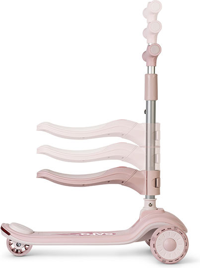 Saro Kids Scooter Foldable Cool Rider 3-Wheel for 12 Months Pink