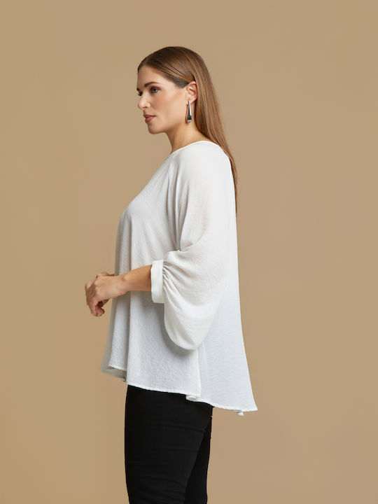 Bluza Damă Ecru 0000.1577.NETTO Off-White