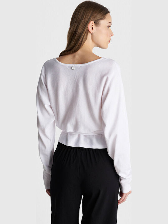 Damen Pullover White