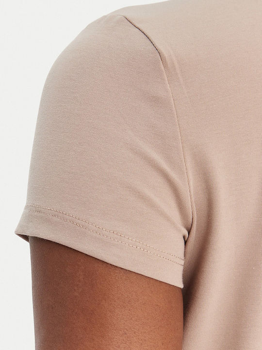 Γυναικείο T-shirt Μπεζ