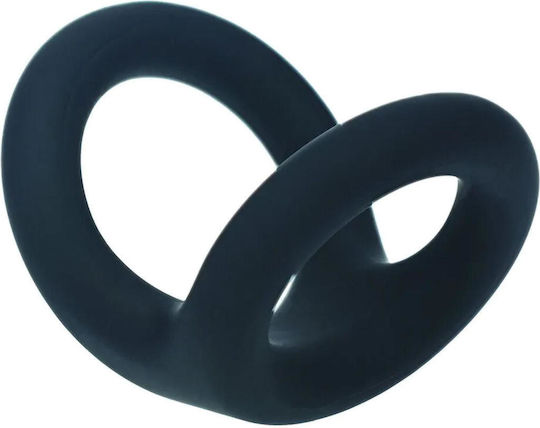 Inele Pentru Penis Din Silicon Double O Negru M