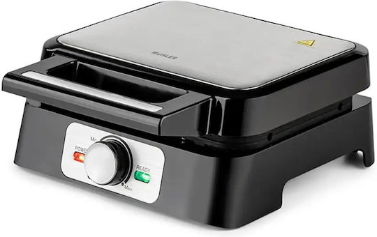 Muhler Βαφλιέρα για Ορθογώνιες Βάφλες 1600W