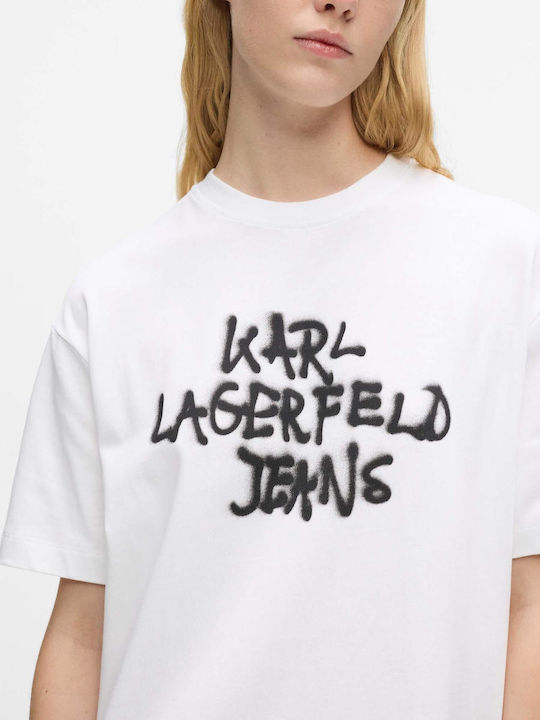 Лятна Mini T-shirt Рокля Бяла