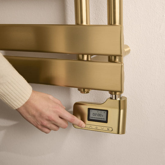 Create Șină electrică pentru prosoape 400W 90.5x50cm Gold
