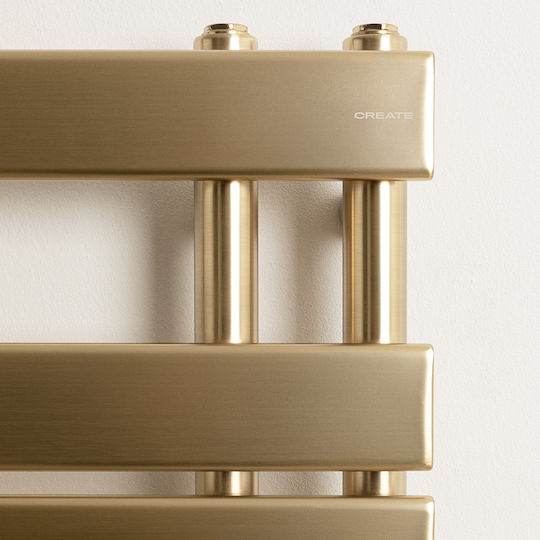 Create Șină electrică pentru prosoape 400W 90.5x50cm Gold