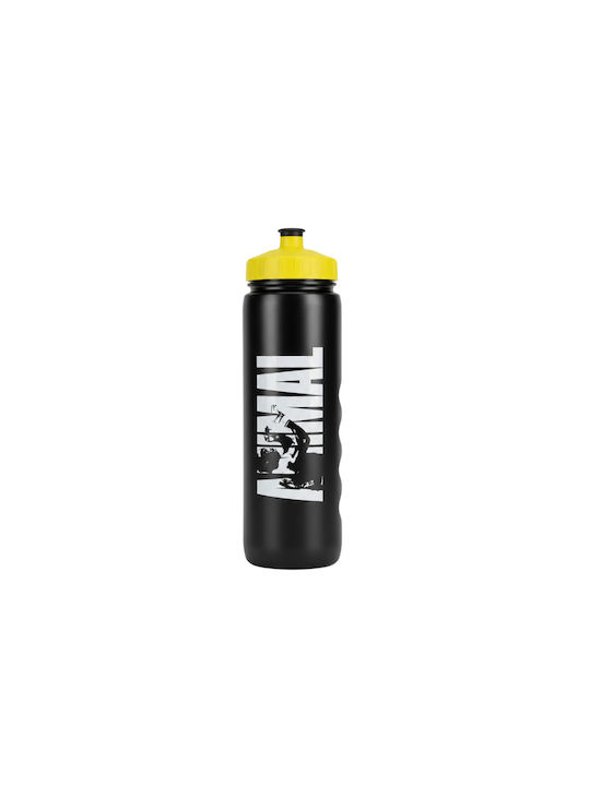 Animal Sport Wasserflasche 1000ml Schwarz