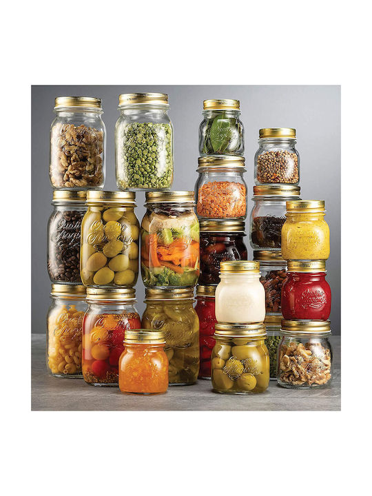 Bormioli Rocco Vază Utilizare Generală Cu Capac Sticlă Transparentă 250ml 1 Bucată