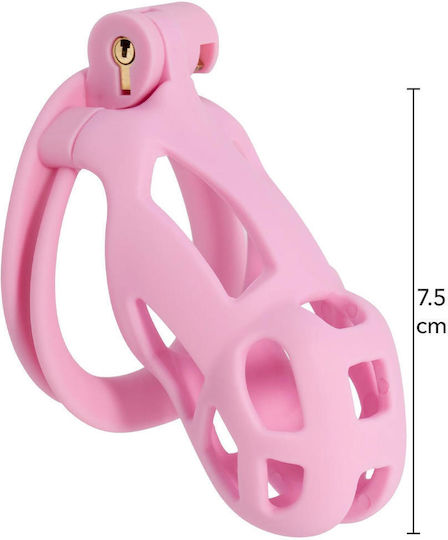 Hidden Desire Penis Cage in Pink Color