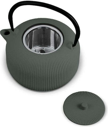 Berlinger Haus Wasserkocher mit Filter Gusseisen Grün 1000ml
